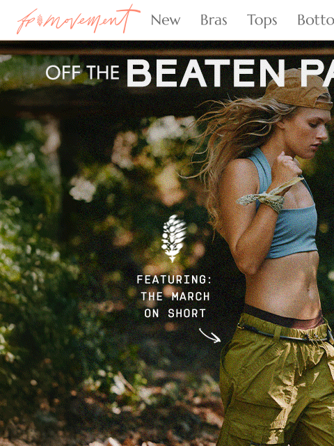 freepeople newsletter: The top-rated March On Short  ⭐🩳