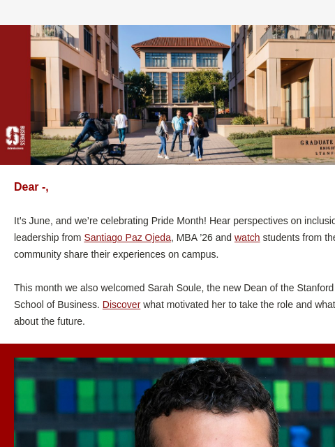 stanford newsletter: Around the GSB | June 2025