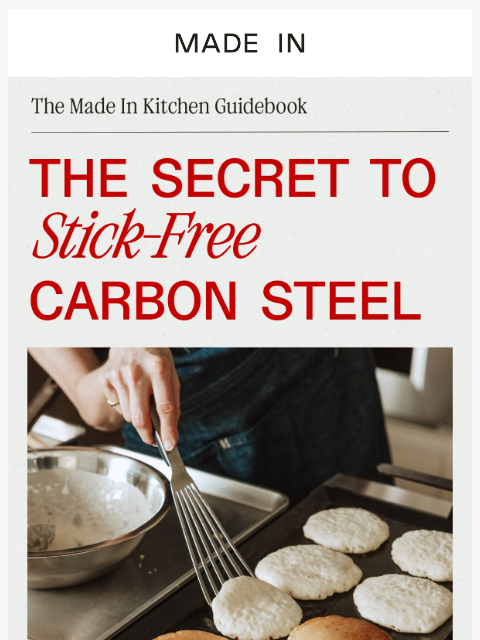 madeincookware newsletter: The Pan You Didn’t Know You Needed
