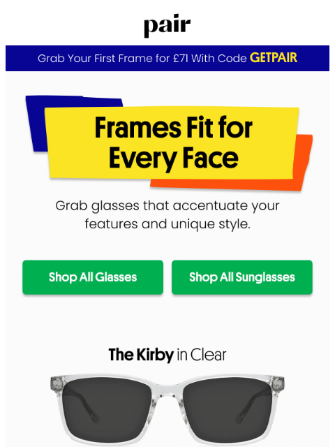 paireyewear newsletter: Ready for Your First Pair?