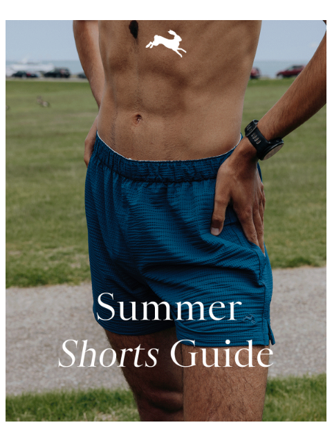 tracksmith newsletter: Sun, Sweat, & the Perfect Summer Shorts