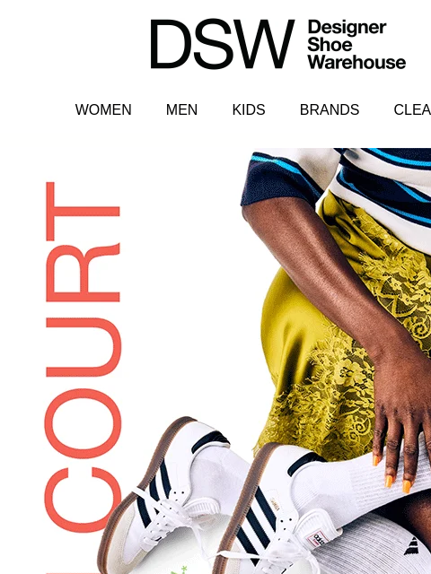 dsw newsletter: The iconic adidas Samba is HERE
