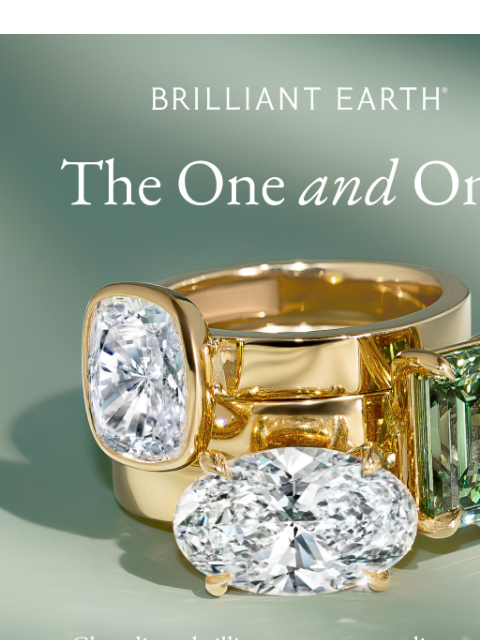 brilliantearth newsletter: One diamond that does all the talking