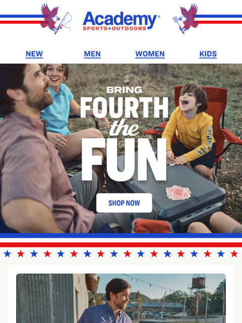 academy newsletter: Cue the Fireworks for July 4th DEALS