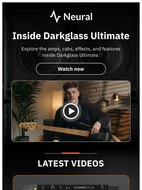neuraldsp newsletter: Inside Darkglass Ultimate