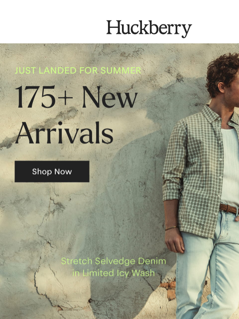 huckberry newsletter: Unrivaled Airflow