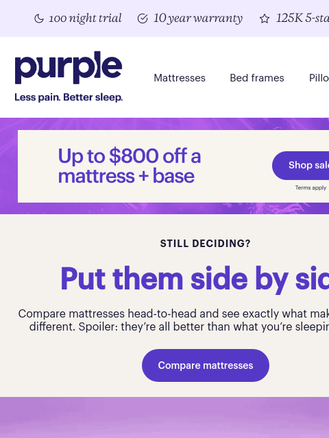 purple newsletter: Still thinking? Same. (Here’s help.)