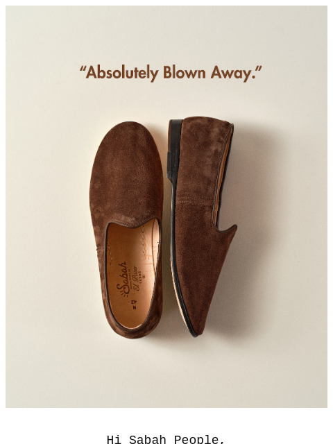 sabah newsletter: Brown Suede Bolo Reviews Are In ⭐⚡