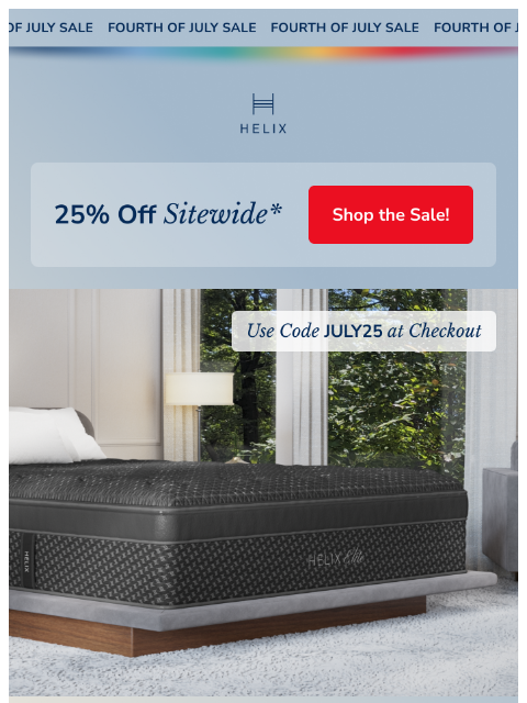 helixsleep newsletter: Celebrate your sleep this summer