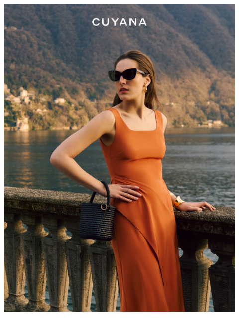 cuyana newsletter: Summer Evening Wear