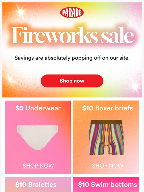 yourparade newsletter: We're popping off! 🎆🎆🎆