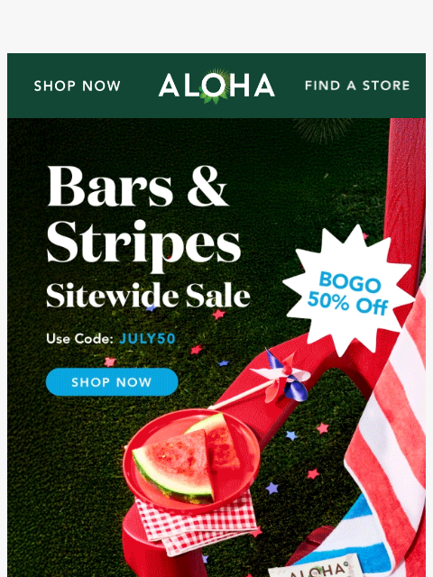 aloha newsletter: Cue the fireworks 🎆