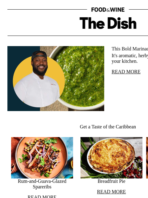 foodandwine newsletter: This Bold Marinade Is a Top Chef Favorite