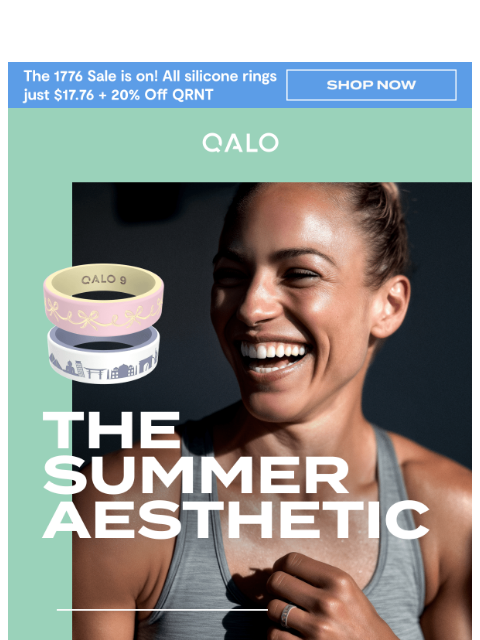 qalo newsletter: Manifest the *perfect* summer