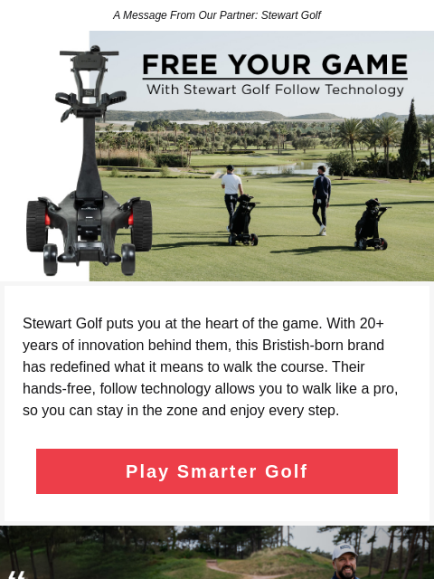 golfdigest newsletter: Is This The Best Way To Walk The Course?