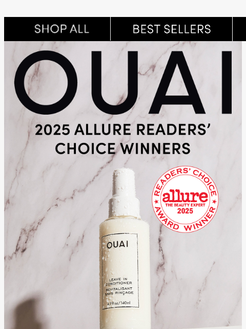 theouai newsletter: Inside: Allure Readers’ Choice Award Winners
