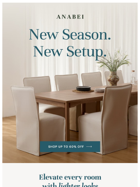 anabei newsletter: New Summer Looks