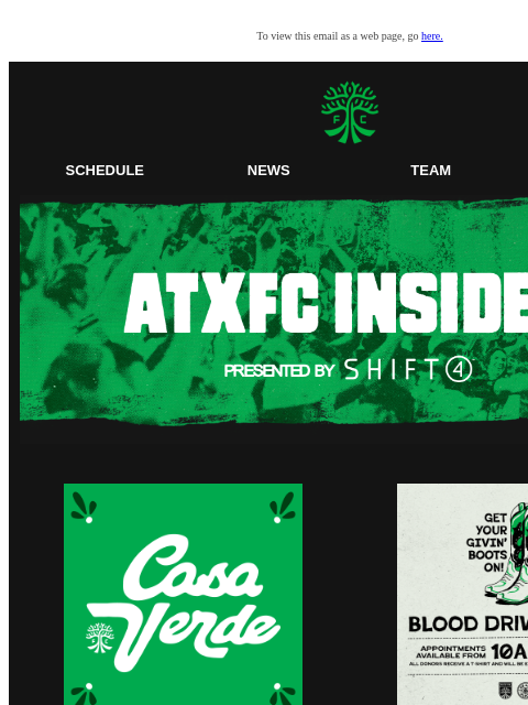 austinfc newsletter: ATXFC Insider: Casa VERDE Tournament Continues, Bl...