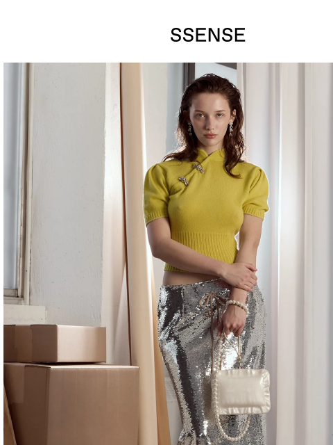 ssense newsletter: This Season, Expect the Unexpected