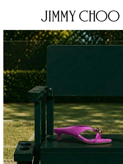 jimmychoo newsletter: Game, Set, Match