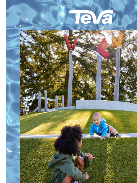 teva newsletter: For kids who always find the water 🌊