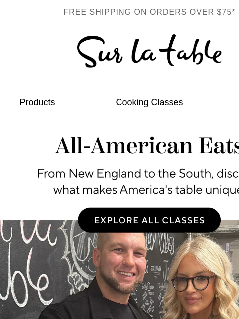 surlatable newsletter: Add some spark to your 4th of July.