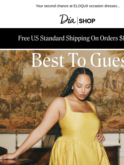 dia newsletter: Back in Stock & RSVP-Ready 💌​