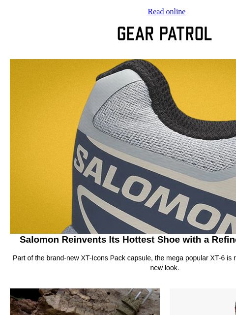 gearpatrol newsletter: Salomon's Massively Popular Sneaker Just Got Even ...
