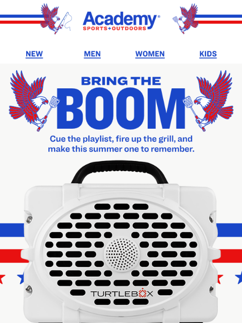 academy newsletter: Patriotic Gear to Fire Up the 4th