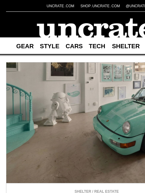uncrate newsletter: Daniel Arsham's 9M SoHo Firehouse Townhouse & more