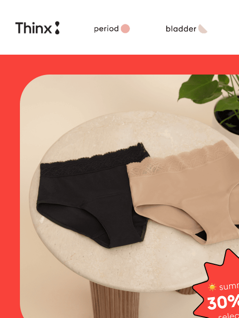 shethinx newsletter: 🙌 Make it easy (and save 30%)