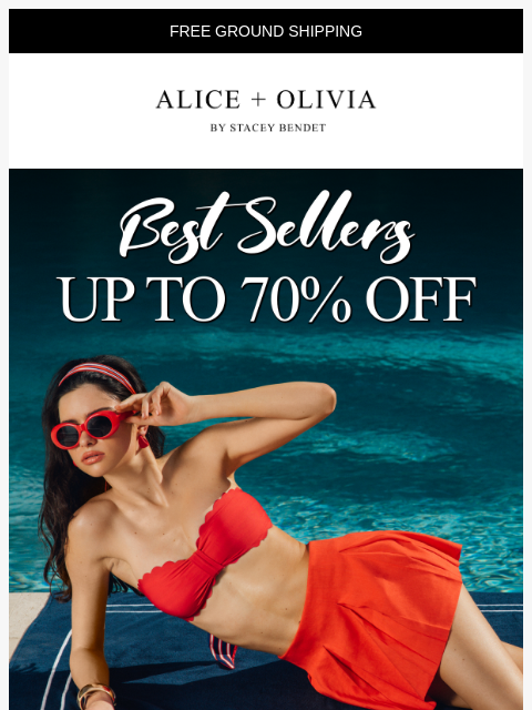 aliceandolivia newsletter: 70% OFF OUR MOST-WANTED STYLES