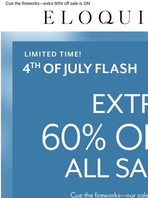 eloquii newsletter: HAPPY FLASH SALE ❣️