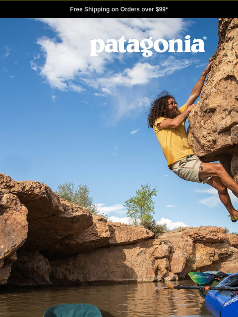 patagonia newsletter: The Outdoor Everyday collection