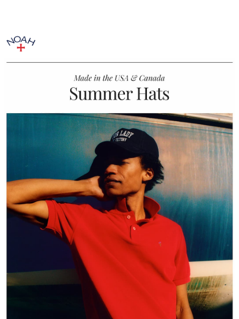 noahny newsletter: Summer Hats