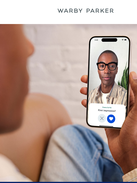 warbyparker newsletter: Meet your virtual stylist