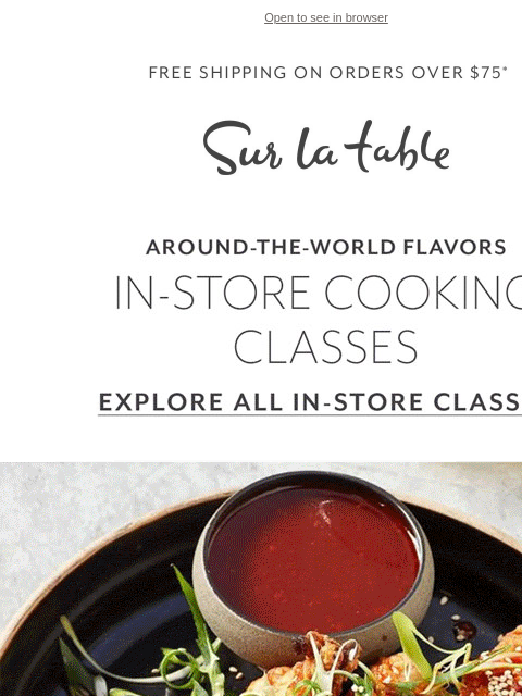 surlatable newsletter: Sweet or Savory?