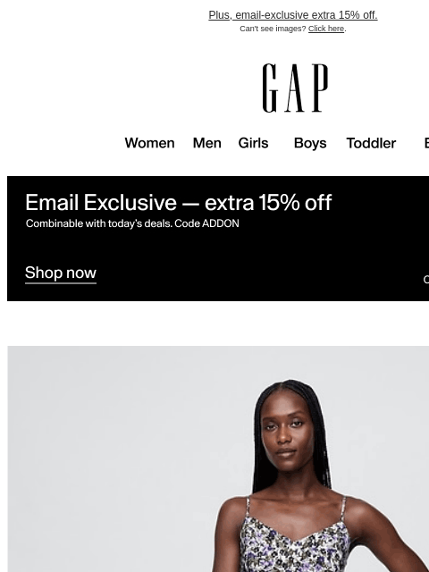 gap newsletter: NEW SUMMER DRESSES