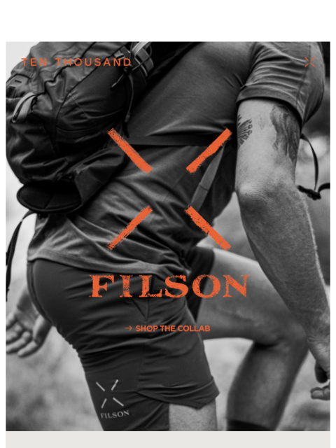 tenthousand newsletter: NEW: Filson x Ten Thousand
