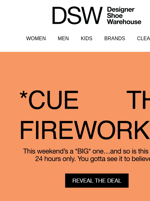 dsw newsletter: Big weekend, even BIGGER offer