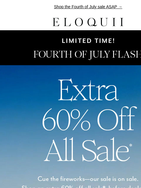 eloquii newsletter: ICYMI: EXTRA 60% OFF