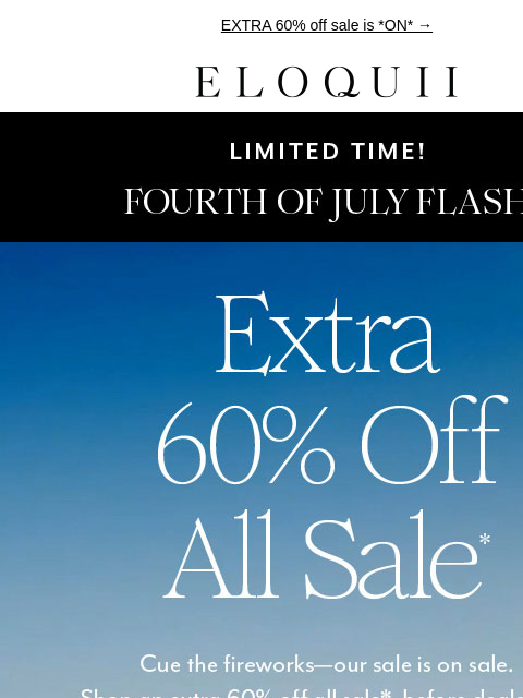 eloquii newsletter: HAPPY FLASH SALE 💥