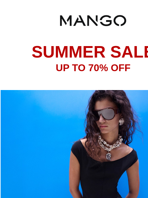 email newsletter: ⚡The Sale just got bigger: up to 70% off