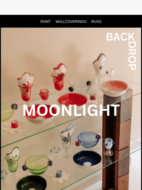 backdrophome newsletter: BRING MOONLIGHT INDOORS