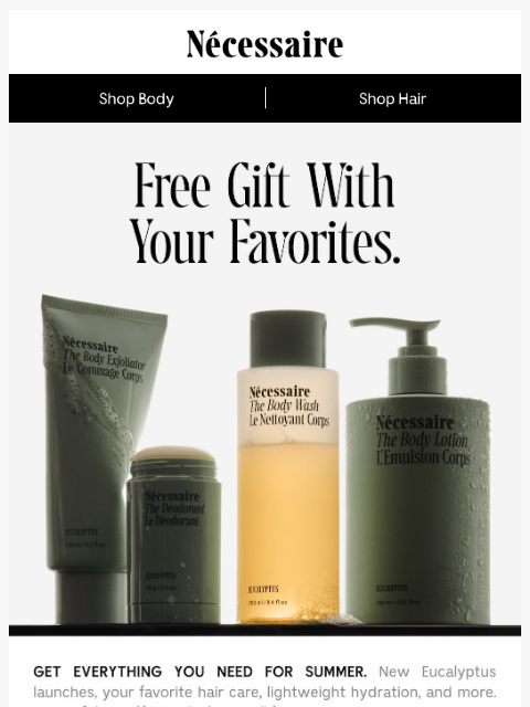 necessaire newsletter: This Weekend Only