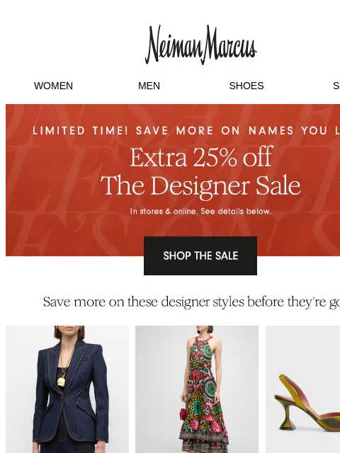 Take an extra 25% off The Designer Sale styles! ‌ ‌ ‌ ‌ ‌ ‌ ‌ ‌ ‌ ‌ ‌ ‌ ‌ ‌ ‌ ‌ ‌ ‌ ‌ ‌ ‌ ‌ ‌ ‌ ‌ ‌ ‌ ‌ ‌ ‌ ‌ ‌ ‌ ‌ ‌ ‌ ‌ ‌ ‌ ‌ ‌ ‌ ‌ ‌ ‌ ‌ ‌ ‌ ‌ ‌ ‌ ‌ ‌ ‌ ‌ ‌ ‌ ‌ ‌ ‌ ‌ ‌ ‌ ‌ ‌ ‌ ‌ ‌ ‌ ‌ ‌ ‌ ‌ ‌ ‌ ‌ ‌