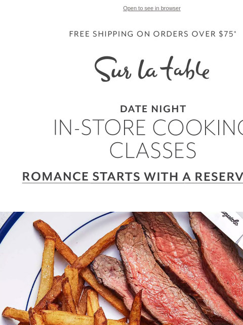 There's a Date Night class to suit every taste. Reserve your seats today. ‌ ‌ ‌ ‌ ‌ ‌ ‌ ‌ ‌ ‌ ‌ ‌ ‌ ‌ ‌ ‌ ‌ ‌ ‌ ‌ ‌ ‌ ‌ ‌ ‌ ‌ ‌ ‌ ‌ ‌ ‌ ‌ ‌ ‌ ‌ ‌ ‌ ‌ ‌ ‌ ‌ ‌ ‌ ‌ ‌ ‌ ‌ ‌ ‌ ‌ ‌ ‌ ‌ ‌ ‌ ‌ ‌ ‌ ‌ ‌ ‌ ‌