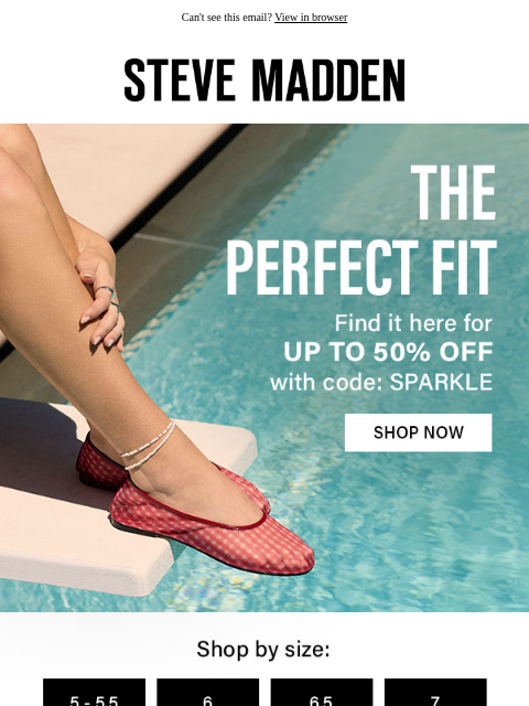 stevemadden newsletter: Dive Into Summer’s Best Sale
