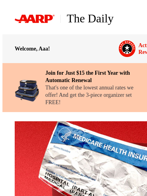 aarp newsletter: The Daily — 10 Common Medicare Mistakes to Avoid