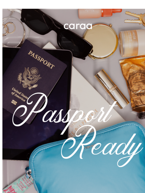 caraa newsletter: Tiny Helpers for Big Getaways